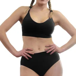 ORLIZEA Pack of 4 Women High-Rise Cotton Blend Hipster Briefs-picture-41