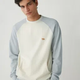 ANDAMEN Off White  Regular Fit Sweatshirt image 1