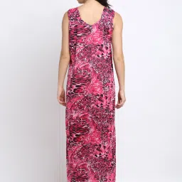 NEUDIS Pink Printed Nighty image 2