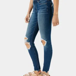 American Eagle Outfitters Blue High Rise Jeans image 3