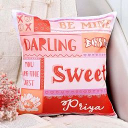 FNP Personalised Valentine Theme Cushion-picture-33