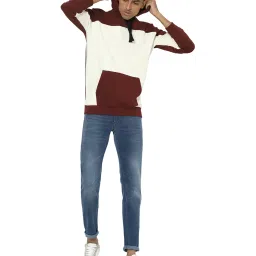 Allen Solly Maroon Hooded Sweatshirt image 5