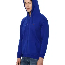 Allen Solly Blue Hooded Sweatshirt image 3