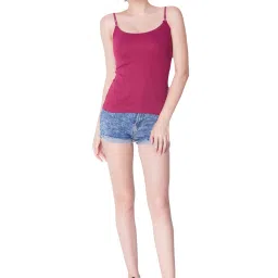 Dollar Missy Blue & Wine Camisole Pack of - 2 image 4