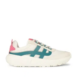 Hush Puppies by Bata Women's SEVENTY8 Off White Running Shoes image 1