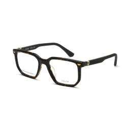 Police VPLF75K52714YFR Black Geometric Eye Frames For Men image 1