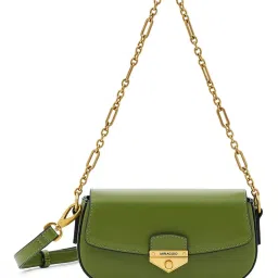 Miraggio Green Moira Medium Faux Leather Shoulder Bag image 1