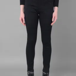 Crimsoune Club Black Skinny Fit Mid Rise Jeans-image-72