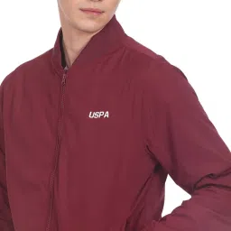 U.S. Polo Assn. Maroon  Regular Fit Jacket image 4