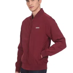 U.S. Polo Assn. Maroon  Regular Fit Jacket image 3