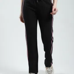 Monte Carlo Black Cotton Blend Solid Lowers image 1