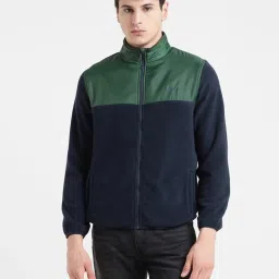 Levi's Green Regular Fit Colour-Block Jacket image 1