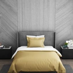Spaces Printed Gold 300 TC Cotton Single Quilt-picture-9