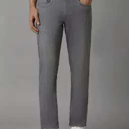 Louis Philippe Grey Slim Fit Jeans image 1