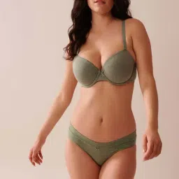 La Vie En Rose Green Regular Fit Panties image 3