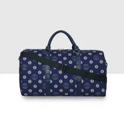 Esbeda Blue Printed Large Duffle Bag  - 41 Ltrs image 1