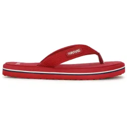 Bata Solid Red Flipflops image 2