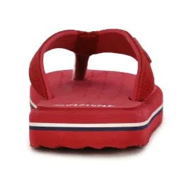 Bata Solid Red Flipflops image 4