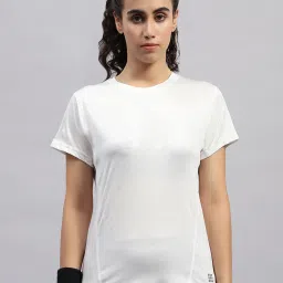 Rock.it by Monte Carlo Women Printed Regular Fit Round Neck Half Sleeve Top image 1