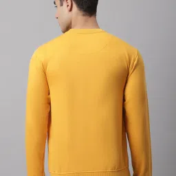 Cantabil Yellow Regular Fit Printed Sweatshirt image 2