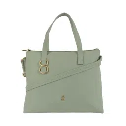 Baggit Grey Textured Medium Handbag-image-6