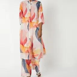 max Women Floral Printed Regular Kurta with Palazzos-image-22