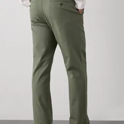 Red Flame Men Relaxed Fit Mid Rise Trousers image 3
