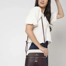 Lavie Wine Solid Sling Handbag image 1