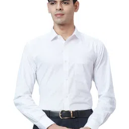 Park Avenue White Regular Fit Shirt image 1