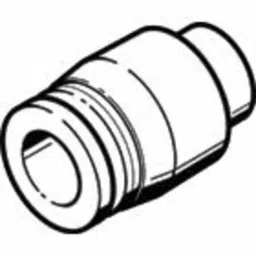 Festo PBT Tubing Cap for 4 mm, QSC-4 (Bag 10 Piece) image 1