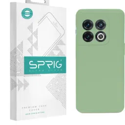Sprig Liquid Silicone Back Cover for Oneplus 10 Pro 5G (Green)-picture-34