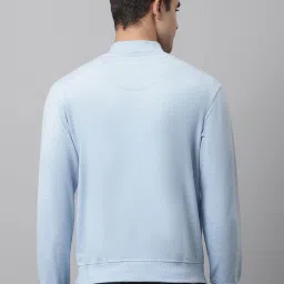 Cantabil Sky Blue Regular Fit Sweatshirt image 2