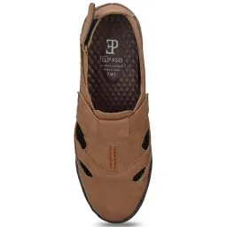 El Paso Men's Brown Back Strap Sandals image 3