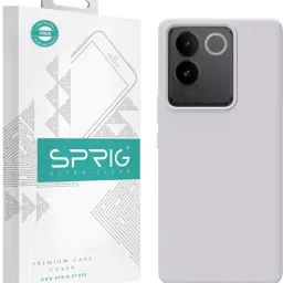 Sprig Back Cover for IQOO Z7 Pro (White) image 1