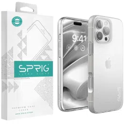 Sprig Back Cover for IPHONE 16 PRO MAX (Transparent) image 1
