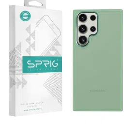 Sprig Translucent Back Cover for SAMSUNG Galaxy S23 Ultra 5G (Green) image 1