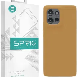 Sprig Back Cover for MOTOROLA EDGE 50 (Brown) image 1
