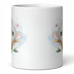 Mr UVD White Ceramic Cup image 4
