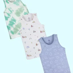 Kiddopanti Boys Multicolor Cotton Printed Regular Fit Innerwear - Pack of 3 image 1