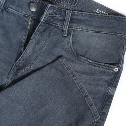 U.S. Polo Assn. Blue Cotton Slim Fit Jeans image 4