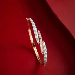 Kushal's Fashion Jewellery Golden Kada for Women-image-56