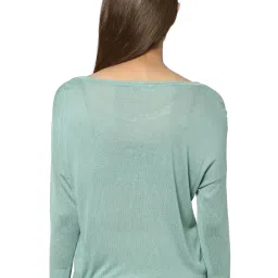 Only Green Graphic Print Pullover image 2
