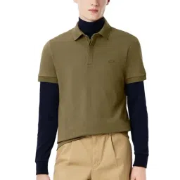 Lacoste Green Paris Stretch Pique Regular Fit Polo T-Shirt-picture-29