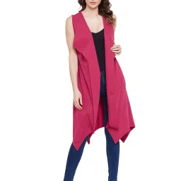 Hypernation Fuschia Cotton Shrug image 3