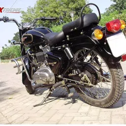 AllExtreme EXSERB1 Silencer Exhaust Rubber Compatible for Bullet (Black) image 2