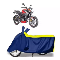 Auto Pearl Bike Cover for Bajaj Pulsar 180NS BS6 (Yellow & Blue)-picture-36