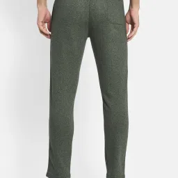 Octave Olive Melange Regular Fit Trackpants image 2