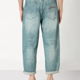 SHOWOFFFF Blue Loose Fit Jeans image 4