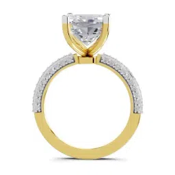 Sparkles Lab Grown Diamond 14k (585) Yellow Gold Ring for Women image 3