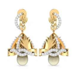 PC Jeweller Jyot 22 kt Gold Earrings-picture-26